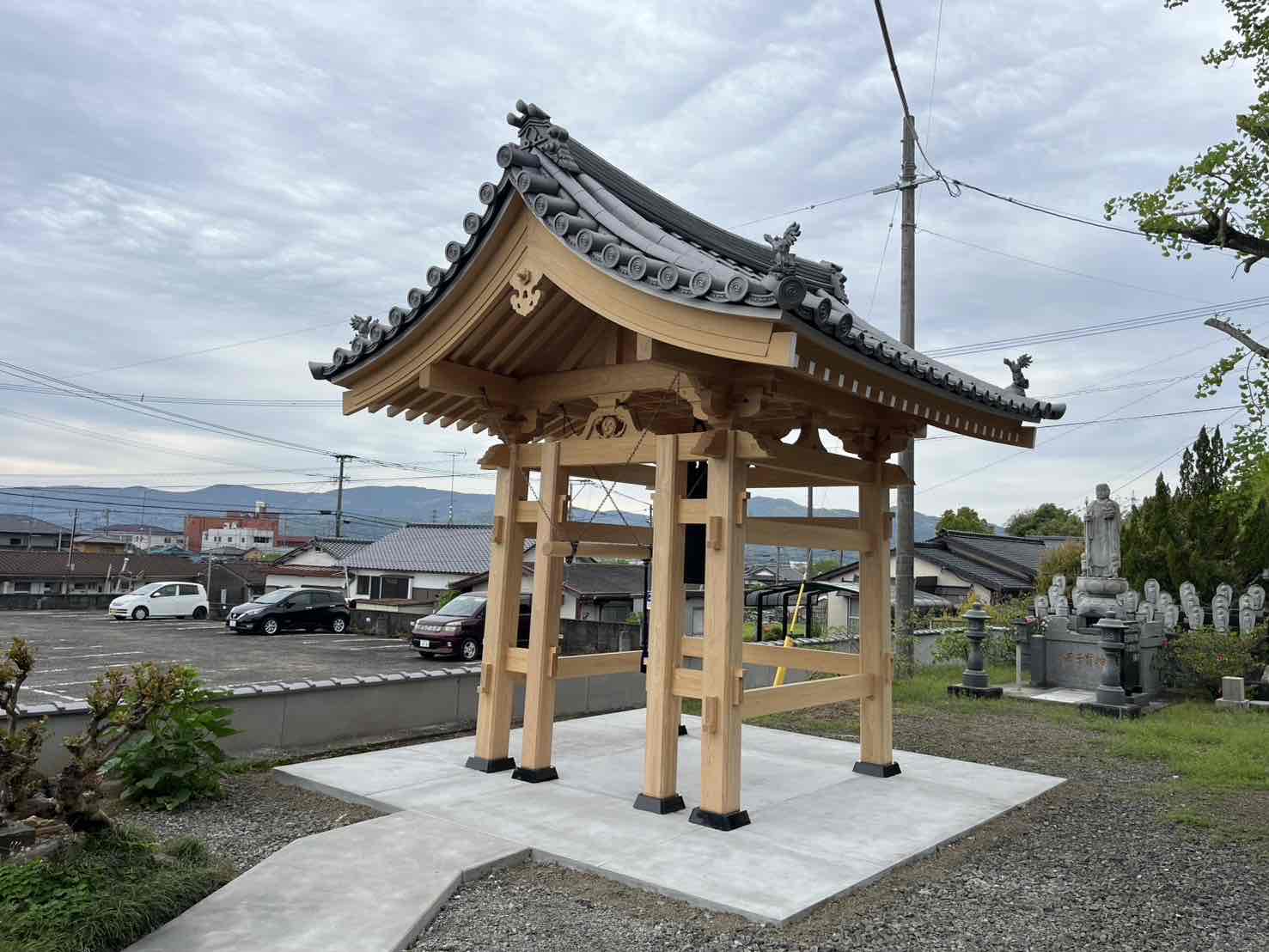 報恩寺鐘楼堂新築工事(杵島郡大町町)